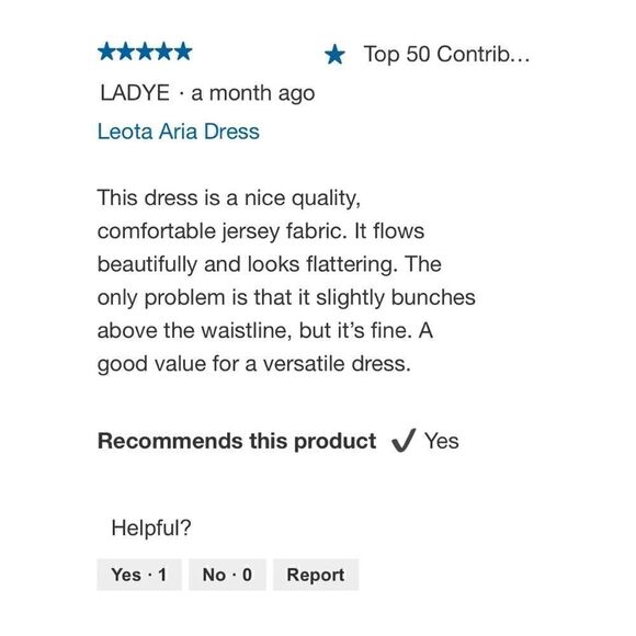 NEW! LEOTA Ladies Aria Dress - Picture 10 of 12